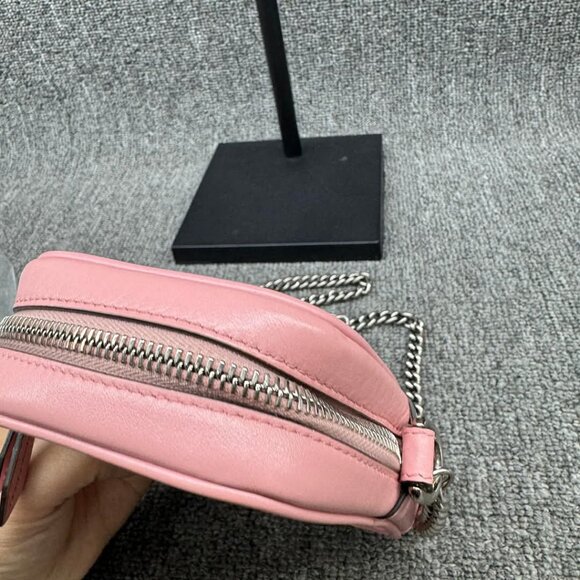 Gucci Marmont Cellphone Pouch Crossbody Bag 625-021125 - Picture 10 of 14